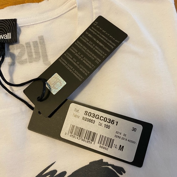 NWT Just Cavalli by Roberto Cavalli Lion T (M) - Picture 7 of 8